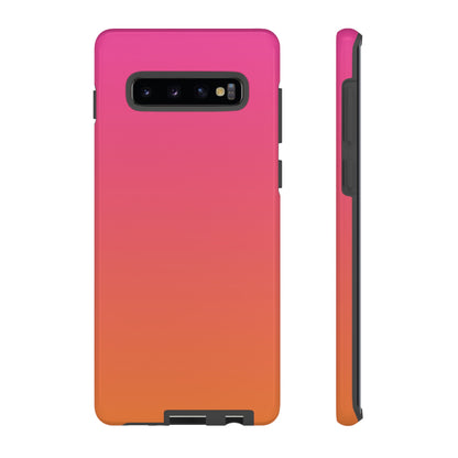 Pink to Orange | Tough Phone Case