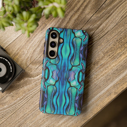 Abalone Blues Tough Phone Case