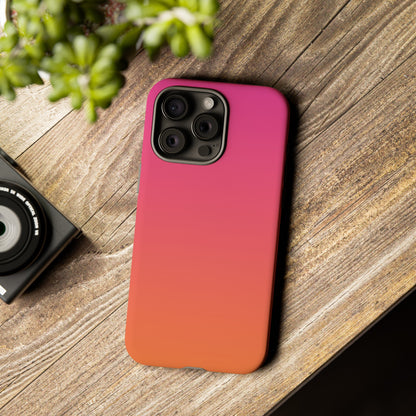 Pink to Orange | Tough Phone Case