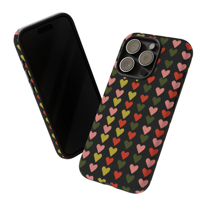 All You Need is ❤️ on Black | Tough Phone Case