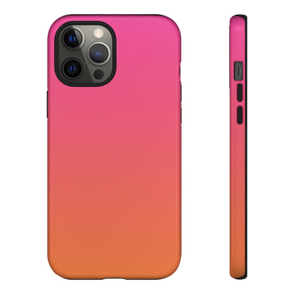 Pink to Orange | Tough Phone Case