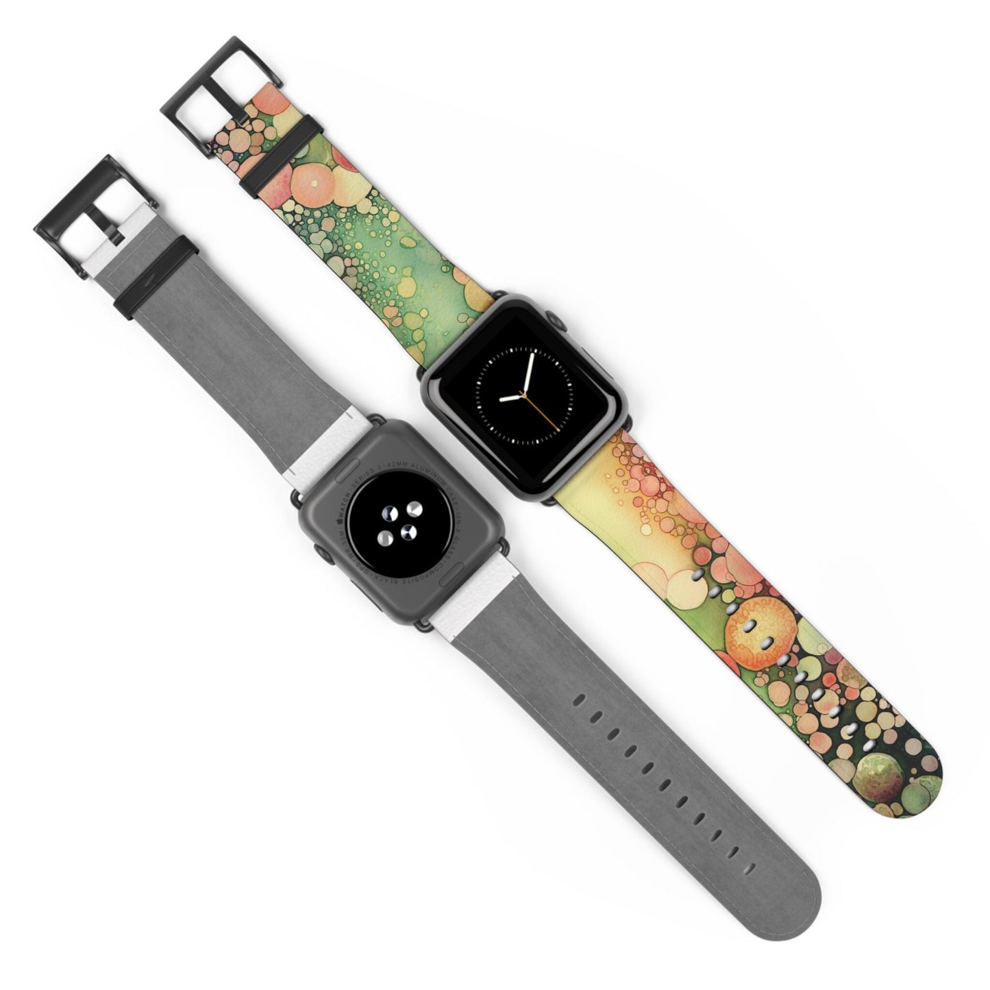 Pink Green Abstract | Apple Watch Band Accessories