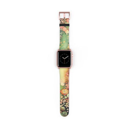 Pink Green Abstract | Apple Watch Band Accessories