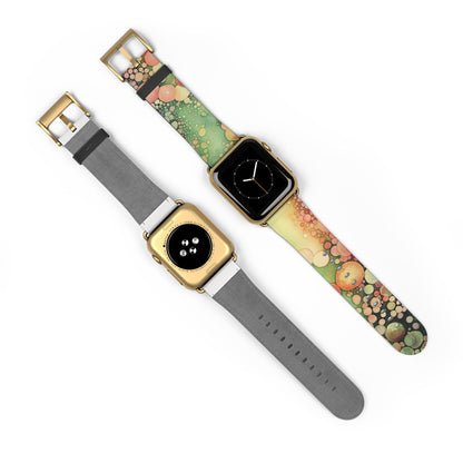 Pink Green Abstract | Apple Watch Band Accessories