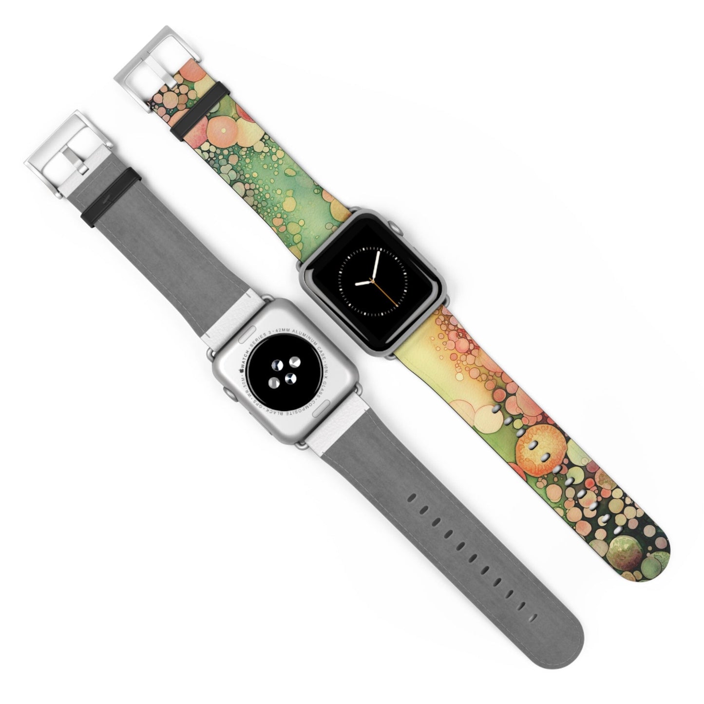 Pink Green Abstract | Apple Watch Band Accessories