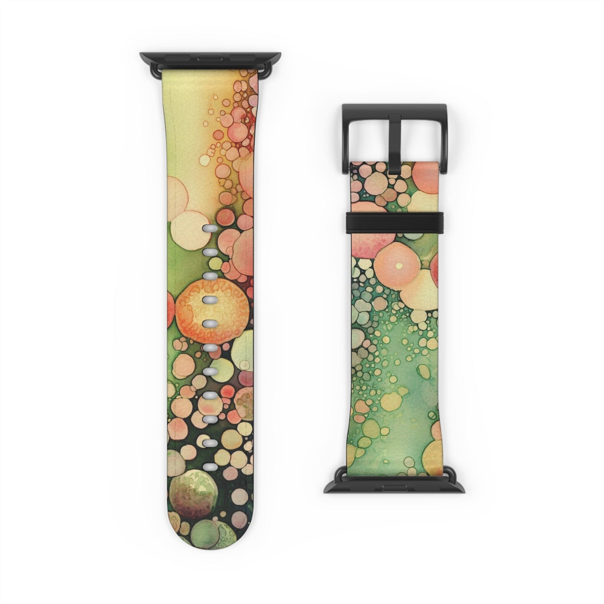 Pink Green Abstract | Apple Watch Band Accessories