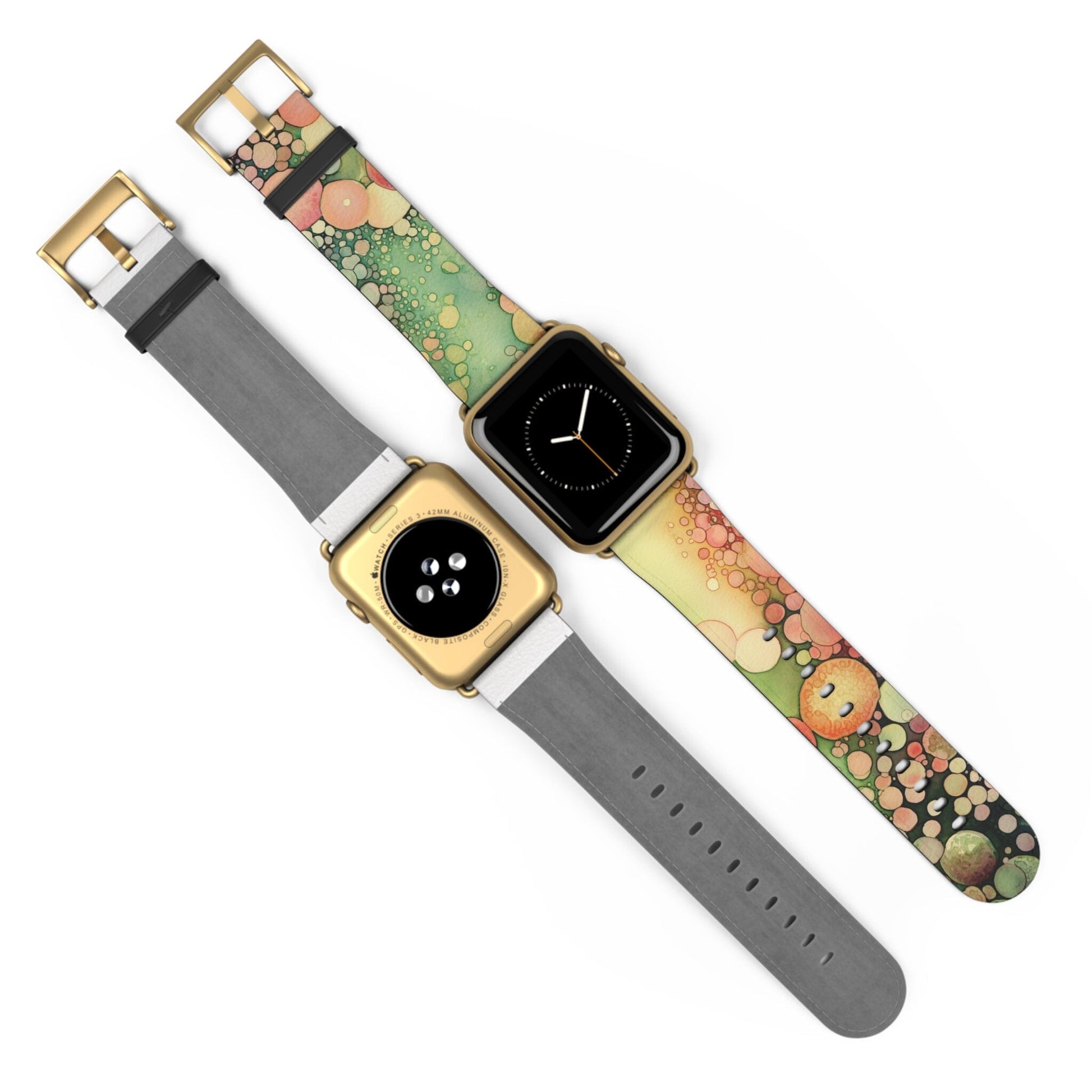 Pink Green Abstract | Apple Watch Band Accessories