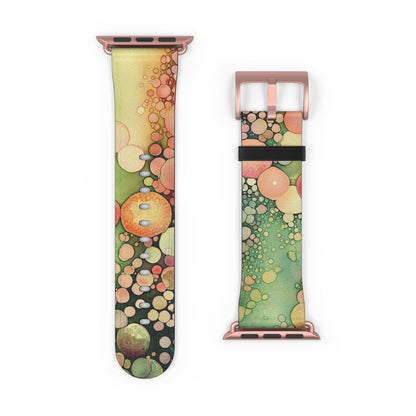 Pink Green Abstract | Apple Watch Band Accessories