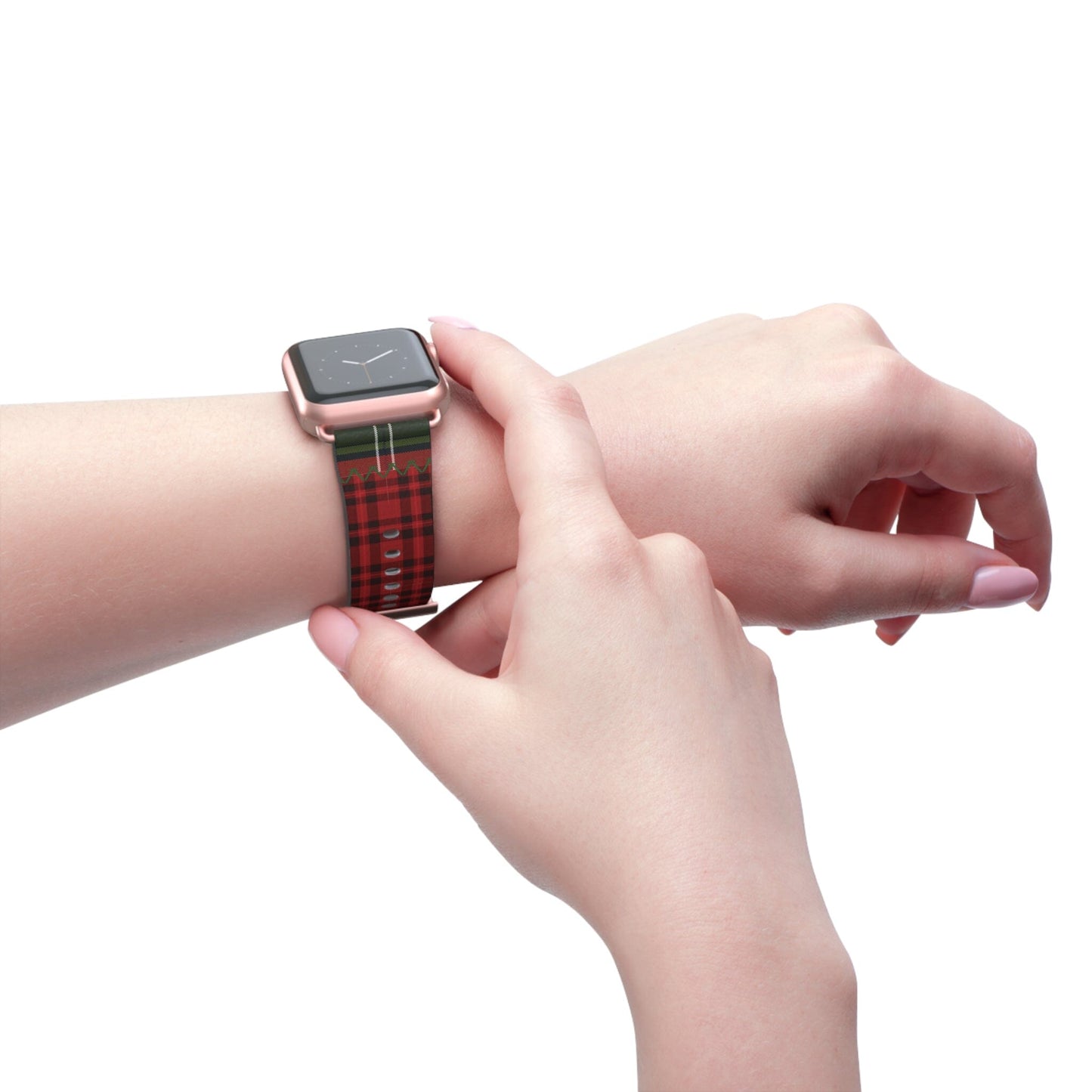 Red Ready Plaid | Apple Watch Band Accessories