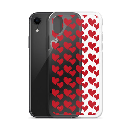 Two Hearts | Clear iPhone® Case Phone Case