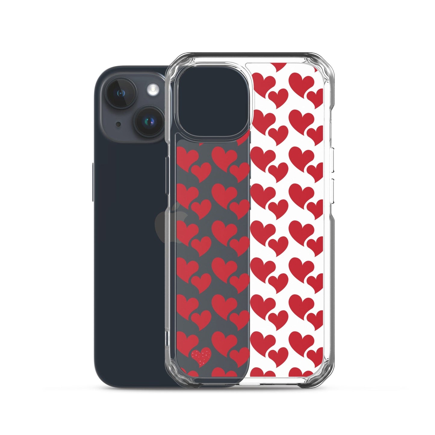 Two Hearts | Clear iPhone® Case Phone Case