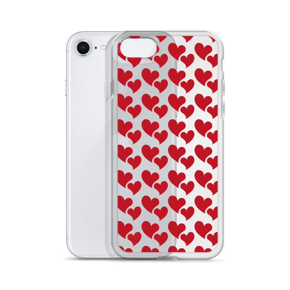 Two Hearts | Clear iPhone® Case Phone Case