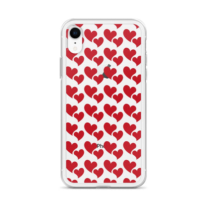 Two Hearts | Clear iPhone® Case Phone Case