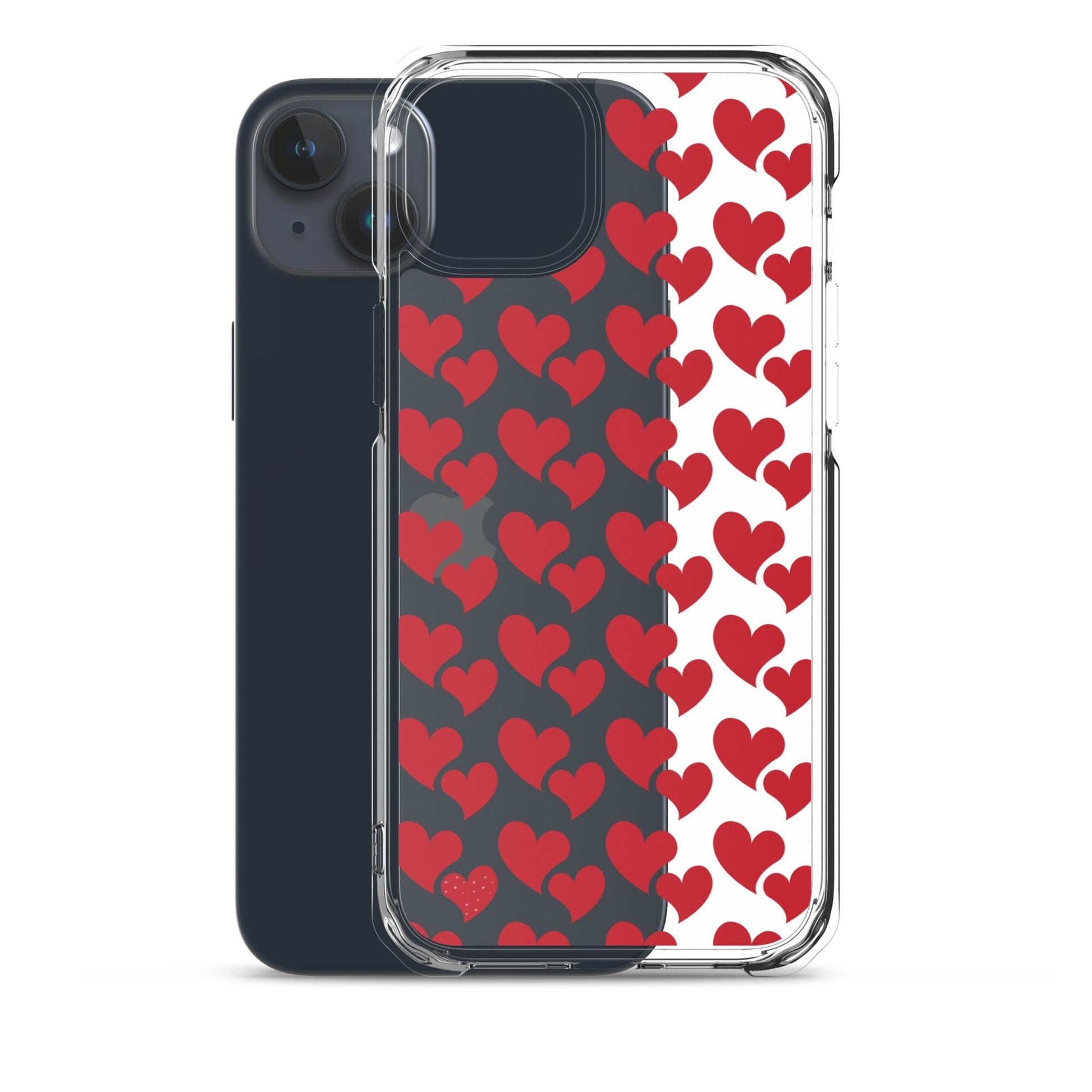 Two Hearts | Clear iPhone® Case Phone Case