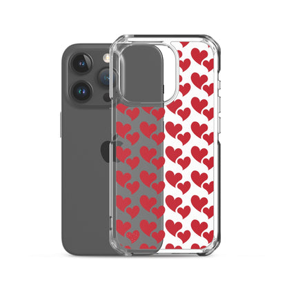 Two Hearts | Clear iPhone® Case Phone Case