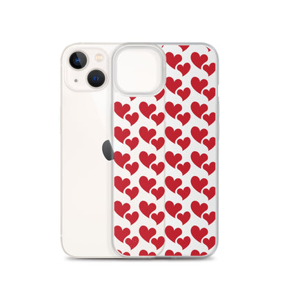 Two Hearts | Clear iPhone® Case Phone Case