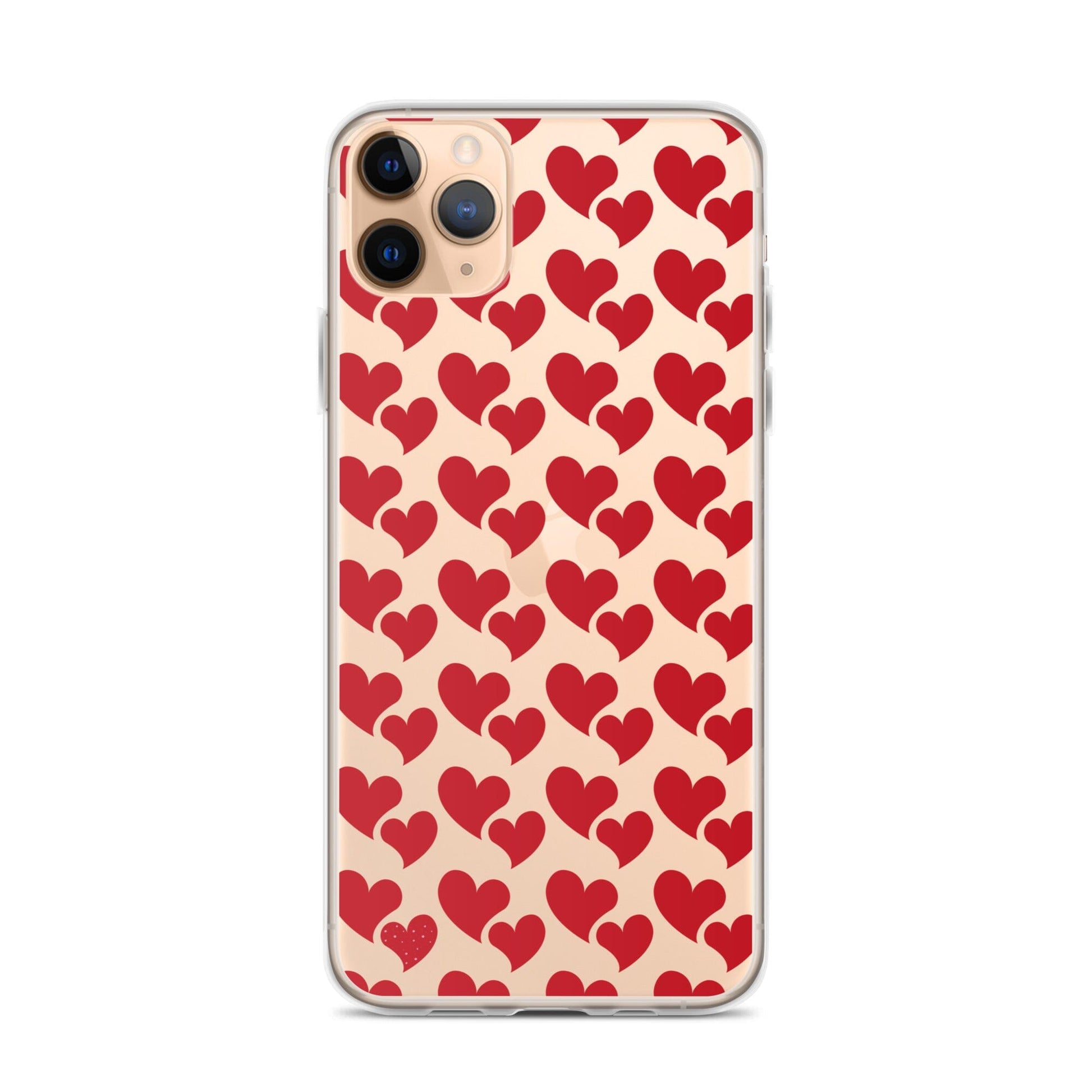 Two Hearts | Clear iPhone® Case Phone Case