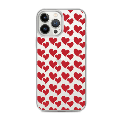 Two Hearts | Clear iPhone® Case Phone Case