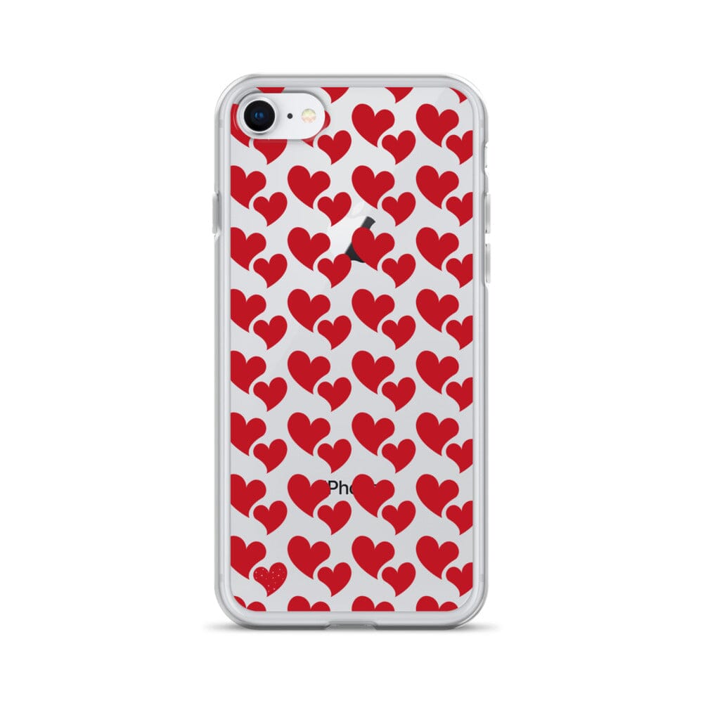 Two Hearts | Clear iPhone® Case Phone Case