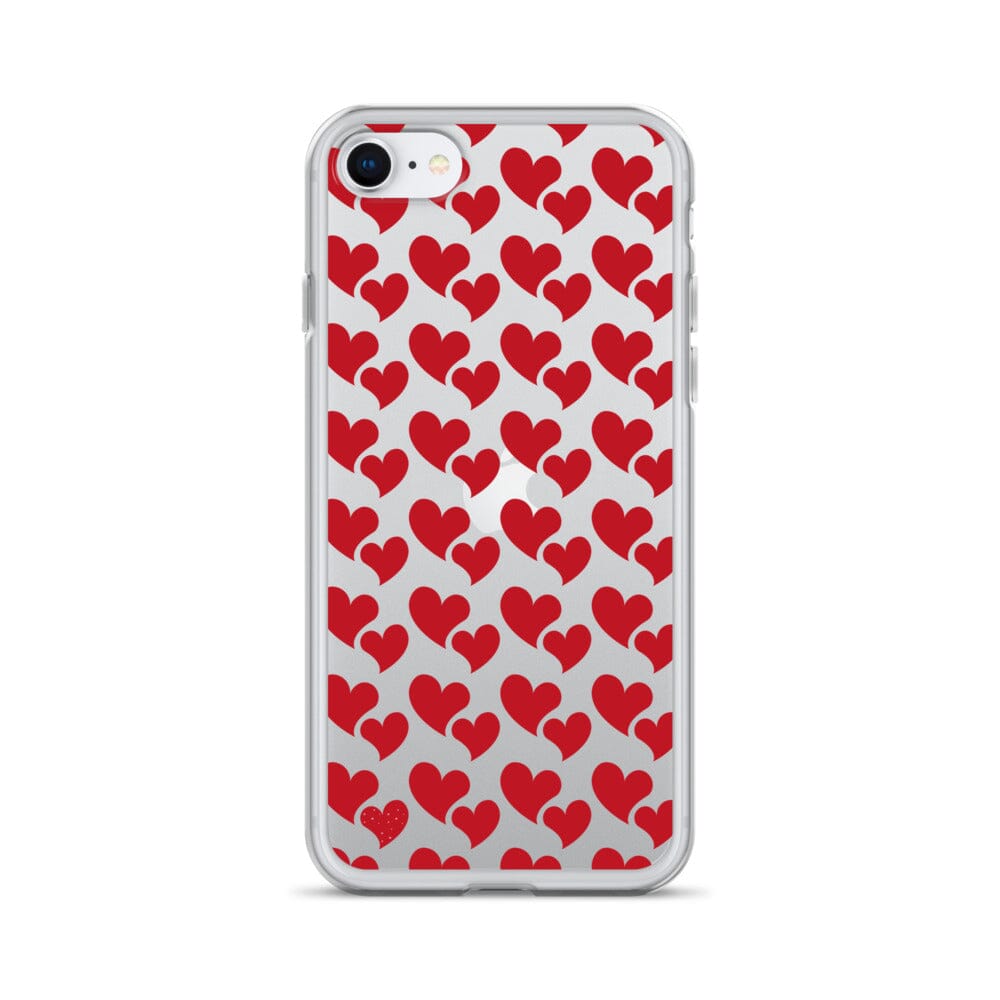 Two Hearts | Clear iPhone® Case Phone Case