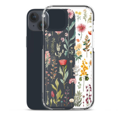 Vintage Botanical | Clear Phone Case 