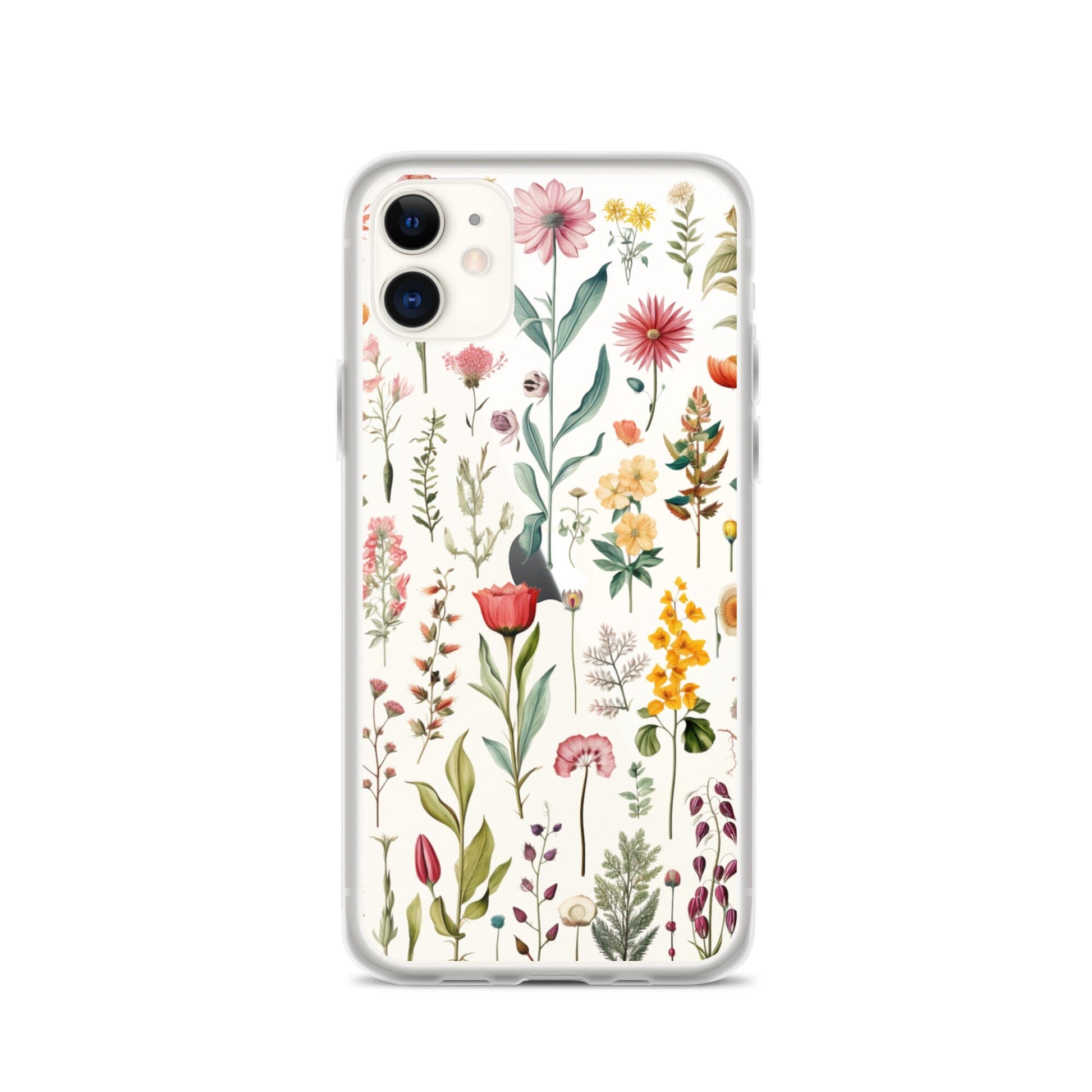Vintage Botanical | Clear Phone Case 
